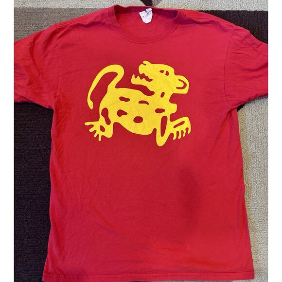 90s Nickelodeon Legends Of The Hidden Temple T-Shirt | Red Jaguars | Size Medium - Picture 1 of 3